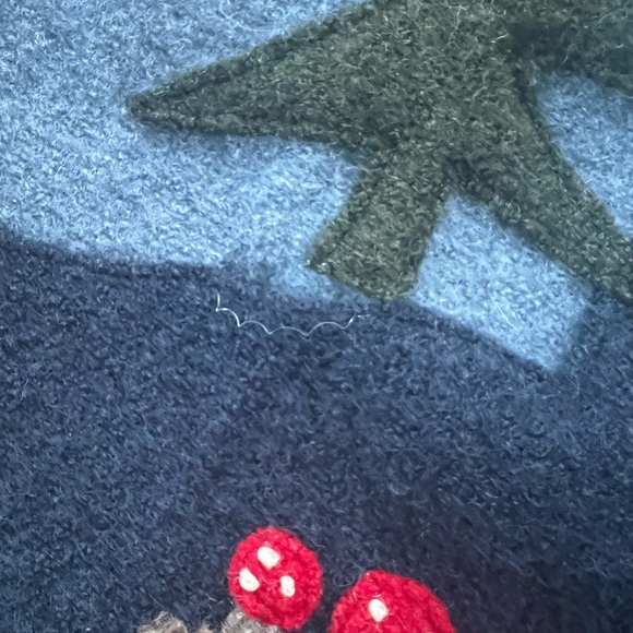 Giesswein Austrian 100% Wool Cream and Gray Cardigan - Picture 14 of 15